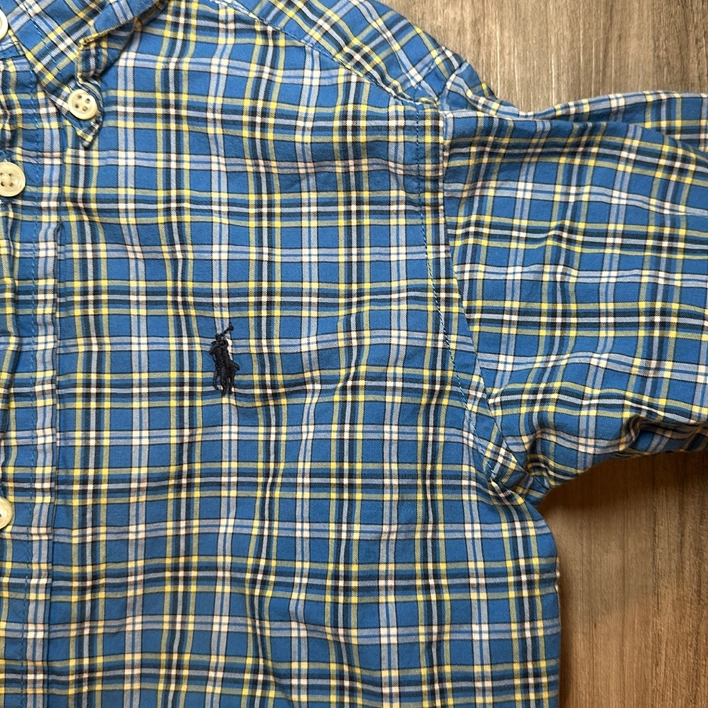 Ralph Lauren Short Sleeve Button Down - 3/3T - Picture 4 of 5
